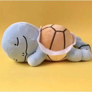 Pokémon Sleeping Squirtle Soft Plush Stuffed Toy Pokemon